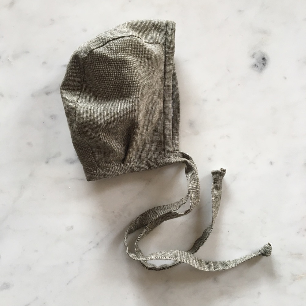 Handmade Linen Bonnet